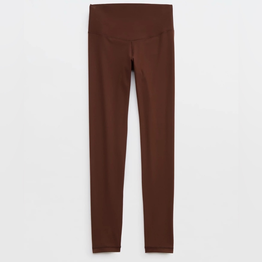 Aerie Extra Hold Brown Leggings